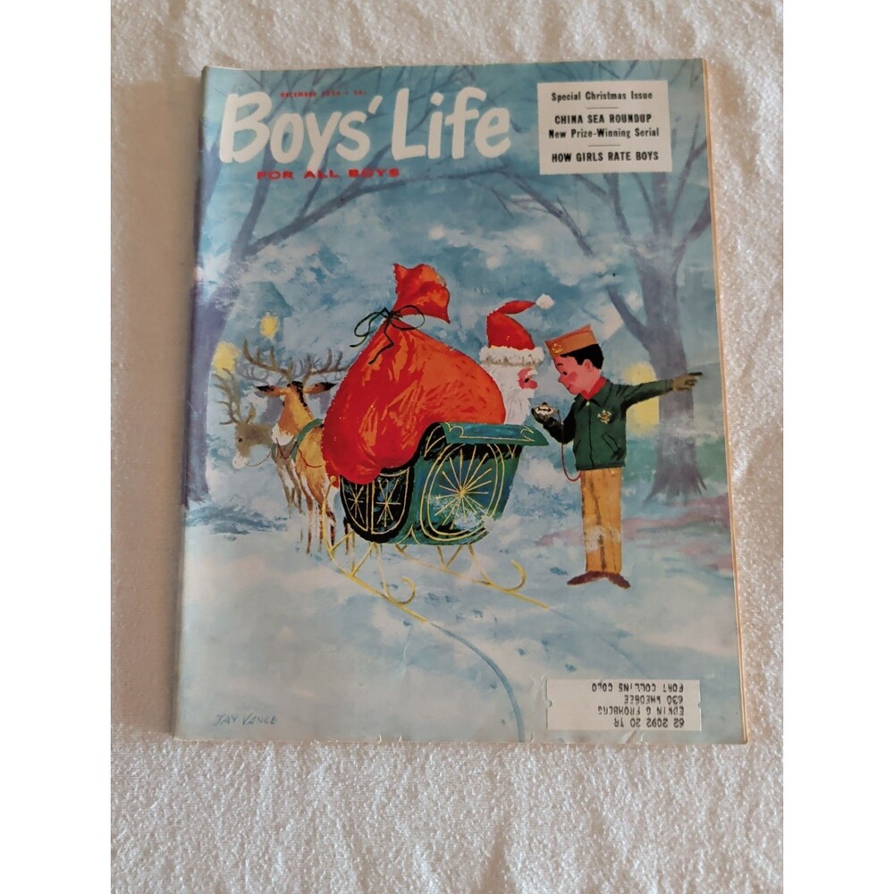Vintage December 1959 Boys' Life Magazine - Boy Scouts Of America